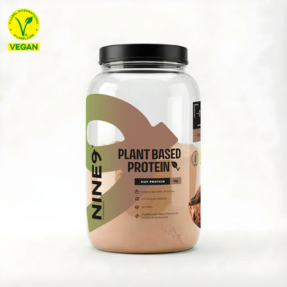 Plant Based Protein Soy Protein & Pea + Soy Protein · Certificado V-Label Vegan