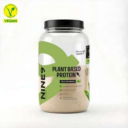 Plant Based Protein Soy Protein & Pea + Soy Protein · Certificado V-Label Vegan